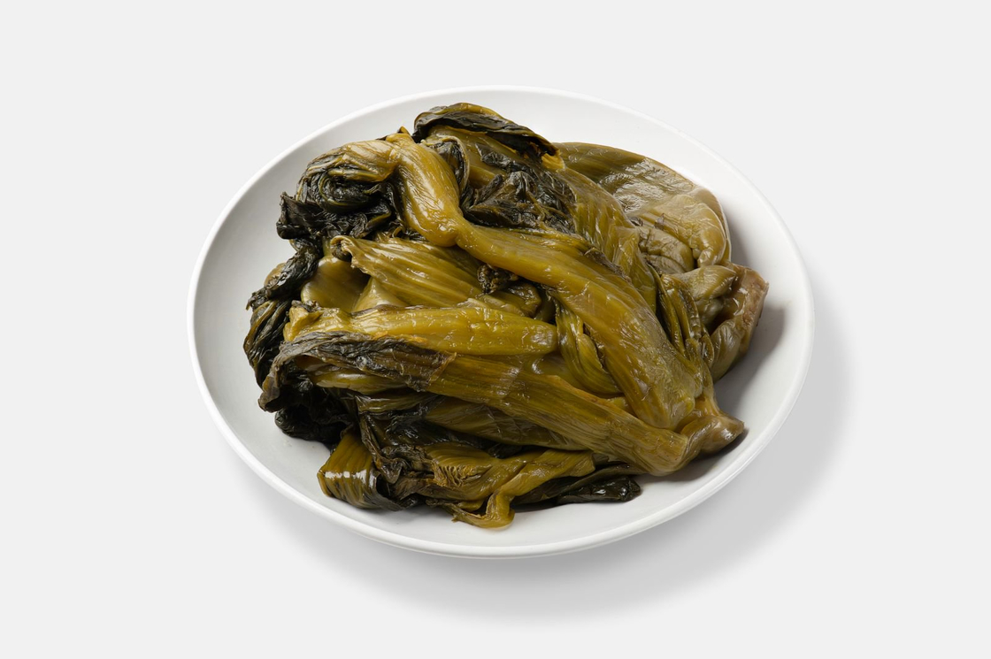 Takana Ras Traditional Pickled Japanese Takana Zuke Whole Leaf Mustard Greens Furu ...