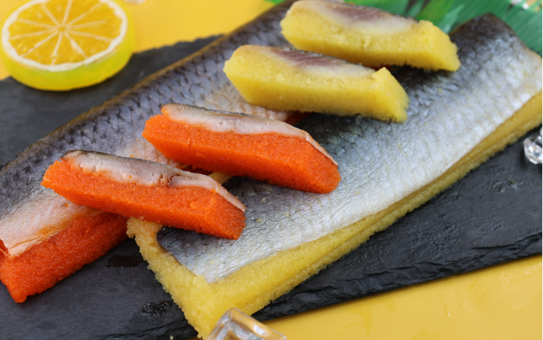 Japanese Capelin Roe with Herring Fillets - Ready-to-Eat